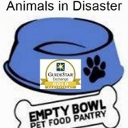 Animals in Disaster (AID), Empty Bowl Pet Food Pan Animals in Disaster (AID), Empty Bowl Pet Food Pan